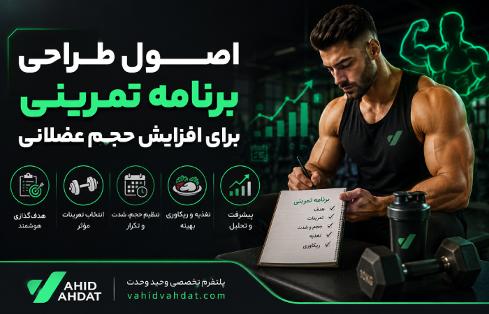 اصول طراحی برنامه تمرینی برای افزایش حجم عضلانی